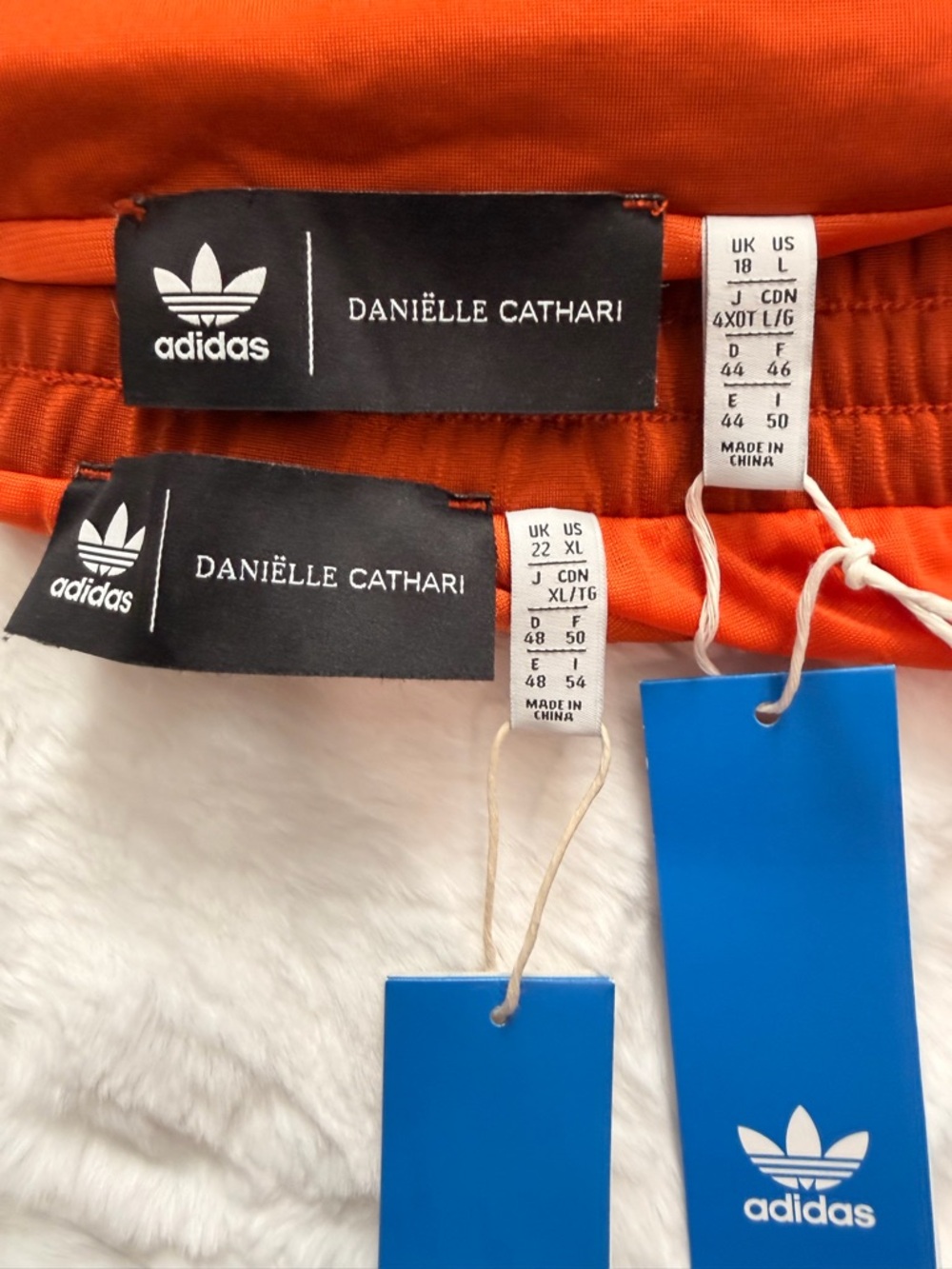 NWT Adidas Originals x Daniëlle Cathari Fox Red Track Suit - Picture 5 of 6